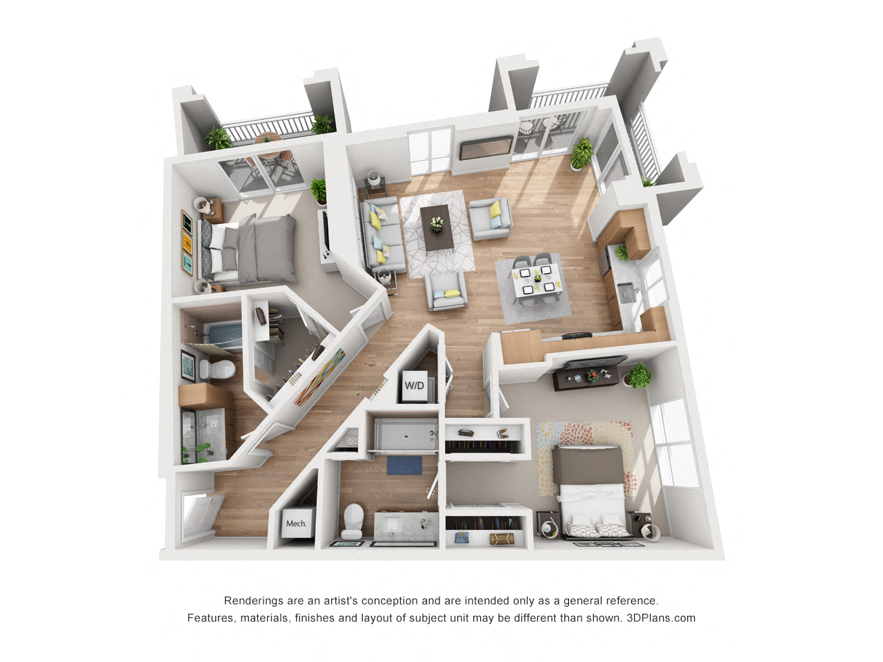 B6 floor plan